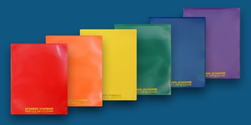 Plastic Folders - 16 colors