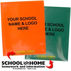 custom homework folders