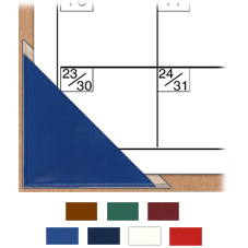 Calendar Corners - 3" x 3" - Sticky Back - Color