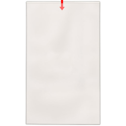 Peel & Stick Pocket - Legal Size - Open Short - 8 1/2" x 14"