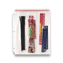 3-Pocket Zipper Binder Page - Scrapbooking, Cardmaking, and Papercrafting