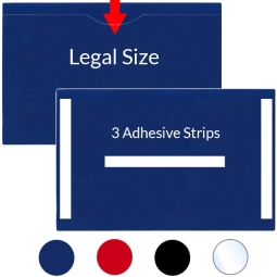 File Jacket - Adhesive Back - Legal Size - 8 &frac12;" x 14"