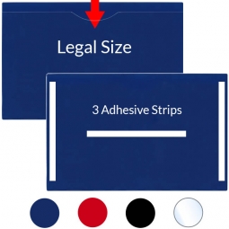 File Jacket - Velcro Back - Legal Size - 8 &frac12;" x 14"