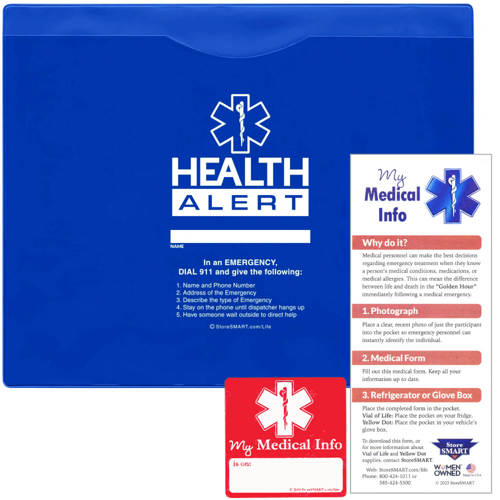 StoreSMART: Vial of Life - Health Alert - 9
