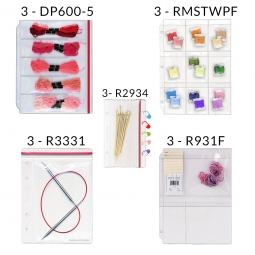 Knit / Crochet Storage Variety Pack - 15 Pieces