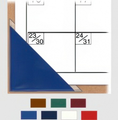Calendar Corners - 3" x 3" - Sticky Back - Color