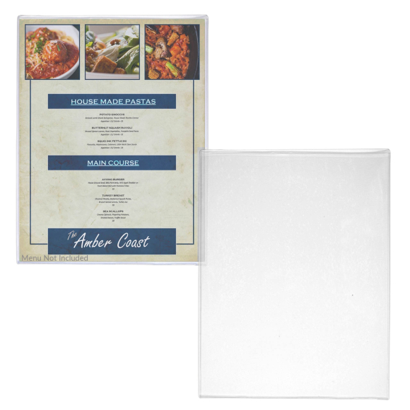StoreSMART Peel & Stick Pockets – 4 X 6 Clear Adhesive Pockets, Open Long Side - View #12