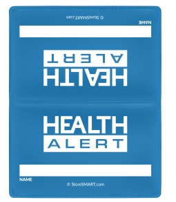 -Vial of Life- Folding Wallet Health Alert - Emergency Medical Information Holder for ID