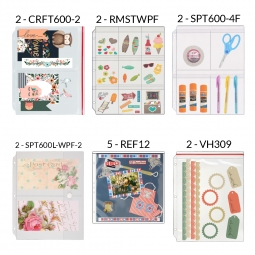 Scrapbooking Storage Variety Pack - 15 Pieces