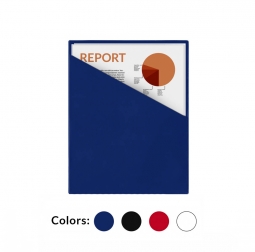 Slash File Jackets - 8 1/2" x 11" - Open Short - Solid Front