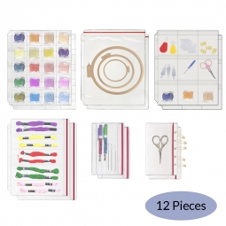 Embroidery / Cross Stitch Storage Variety Pack - 12 Pieces