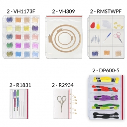 Embroidery / Cross Stitch Storage Variety Pack - 12 Pieces