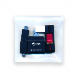 Peel & Stick USB Flash Drive Pocket w / Resealable Flap - Poly