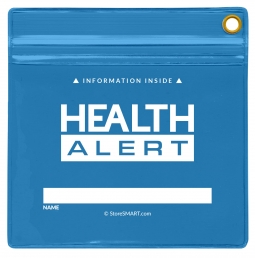 -Vial Of Life- Health Alert Travel/Sport Holder for Emergency Medical Information