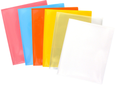 6-pack LX Folders Assorted: 1 each Jewel Colors
