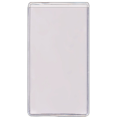 Non Adhesive Pocket: 2" x 4" - Open Short Side