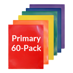 60-pack+LX+Folders+Assorted%3A+10+each+Primary+Colors+-+SALE%21