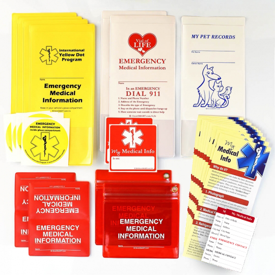 Emergency Medical Information Family Variety Pack