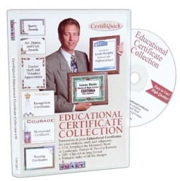 Certifiquick - Educational Designs Clip Art CD
