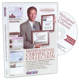 Certifiquick - Motivational Designs Clip Art CD
