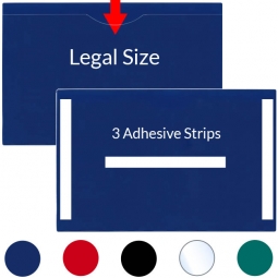 File Jacket - Adhesive Back - Legal Size - 8 &frac12;" x 14"