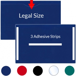 File Jacket - Velcro Back - Legal Size - 8 &frac12;" x 14"