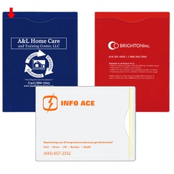 File Jackets - Open Short - 8 &frac12;" x 11" - Custom Printed