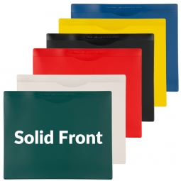 File Jackets - 8 &frac12;" x 11" - Solid Front