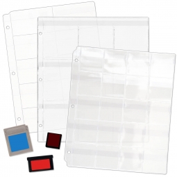 Video Game Card & Cartridge Binder Page Variety Pack - 12 Binder Pages