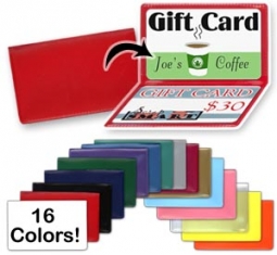 Folding Card Holders Rainbow 32-Pack