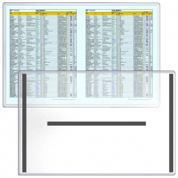 Rigid Toploaders with Magnets - 11" x 17"