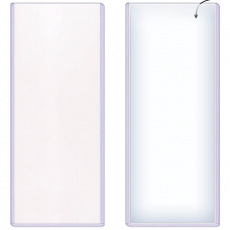 Rigid Toploaders - 4 &frac14;" x 11" - Half-Letter size