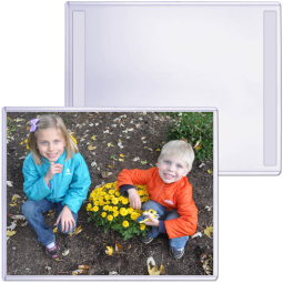Rigid Toploaders with Peel and Stick Back - 8 &frac12;" x 11"