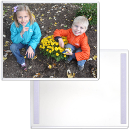 Rigid Toploaders with Velcro - 8 &frac12;" x 11"