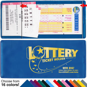 Custom Large Policy or Lottery Ticket Holders