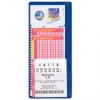  StoreSmart - Lotto Ticket Lottery Holders - 4x9 Plastic LT -  Red - 2 Pack : Office Products