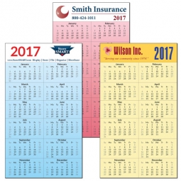 Custom Printed Calendar Magnet - 4" x 7"