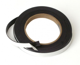 Magnetic Tape Roll - Peel & Stick Backing - &frac12;" x 25' (.30 thickness)