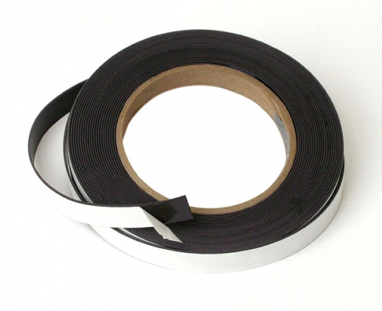 Magnetic Tape Roll - Peel & Stick Backing - ½ x 25' (.30 thickness):  StoreSMART - Filing, Organizing, and Display for Office, School, Warehouse,  and Home