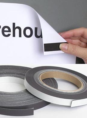 Magnetic Tape Roll - Peel & Stick Backing - ½ x 100' (.30 thickness):  StoreSMART - Filing, Organizing, and Display for Office, School, Warehouse,  and Home