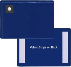 Magnetic Closure "Idea Card" Pocket - Velcro-Back - 4" x 6"