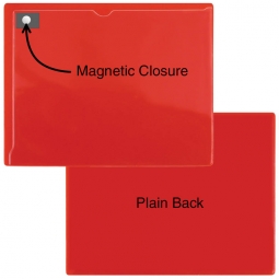 Magnetic Closure Pocket - 8 &frac12;" x 11" - Plain-Back
