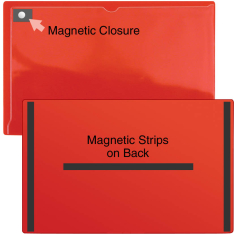 Magnetic Closure Pocket - Magnetic-Back - 8 &frac12;" x 14" Made in USA