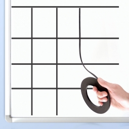 Magnetic Lines - &frac14;-inch x 50-feet - For Magnetic Whiteboard