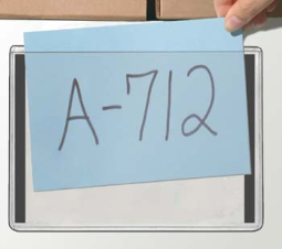Magnetic Pockets - 8 1/2'' x 11 1/2'' - Open Long Side - Magnets along the Short Sides