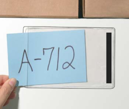 Magnetic Pockets - 6 1/16'' x 9 1/2'' - Open Short Side - Magnets along the Short Sides