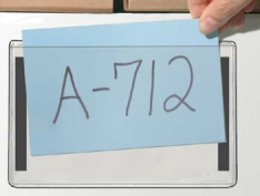 Magnetic Pockets - 6 1/16'' x 9 1/2'' - Open Long Side - Magnets along the Short Sides
