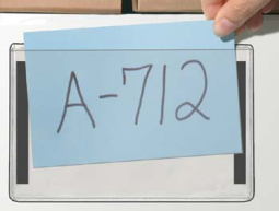 Magnetic Pockets - 6 1/16'' x 9 1/2'' - Open Long Side - Magnets along the Short Sides