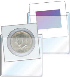 Non-Adhesive Pocket - Slide/Coin - 2 1/8" x 2 1/8"
