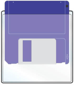 Non-Adhesive Pocket - Computer Disk - Open Short - 3 11/16 x 3 7/8